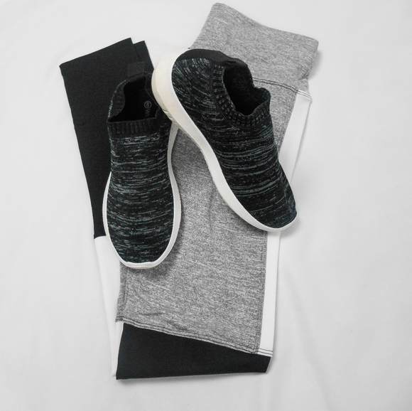 Women's Activewear Colorblock Grey Leggings - Picture 7 of 12